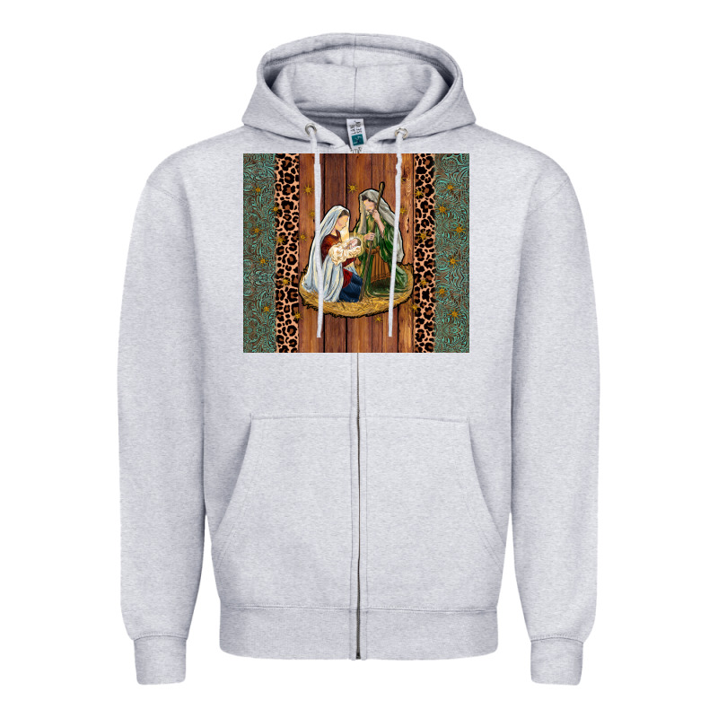 Jesus Zipper Hoodie by JahusDesignShop | Teevron