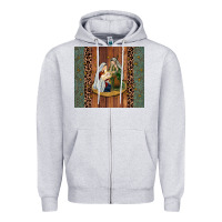 Heather Grey jesus Zipper Hoodie - JahusDesignShop