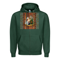 Sports Green jesus Zipper Hoodie - JahusDesignShop