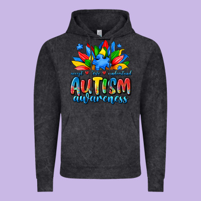 Autism Awareness Accept Love Understand Vintage Hoodie Designed By Jahusdesignshop