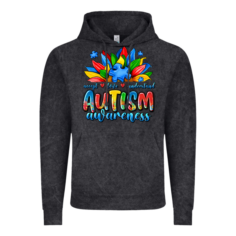 Autism Awareness Accept Love Understand Vintage Hoodie by JahusDesignShop | Teevron
