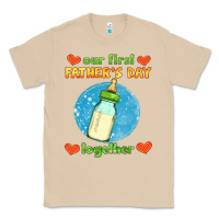 Mushroom our first father's day together and baby bottle Classic Tee - HRA Design Shop