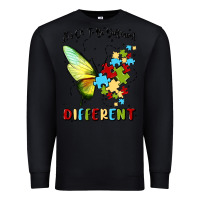 Black it's ok to be different Premium Sweatshirt - MaliasSmallBusiness