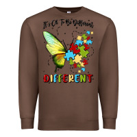 Chestnut it's ok to be different Premium Sweatshirt - MaliasSmallBusiness
