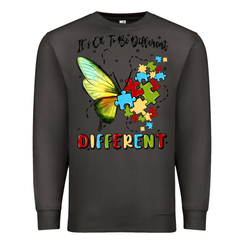 It's Ok To Be Different Premium Sweatshirt by MaliasSmallBusiness | Teevron