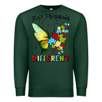 Sports Green it's ok to be different Premium Sweatshirt - MaliasSmallBusiness