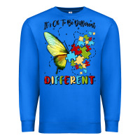 True Royal it's ok to be different Premium Sweatshirt - MaliasSmallBusiness