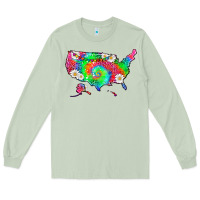 Matcha lgbtq america map Long Sleeve Tee - HRA Design Shop