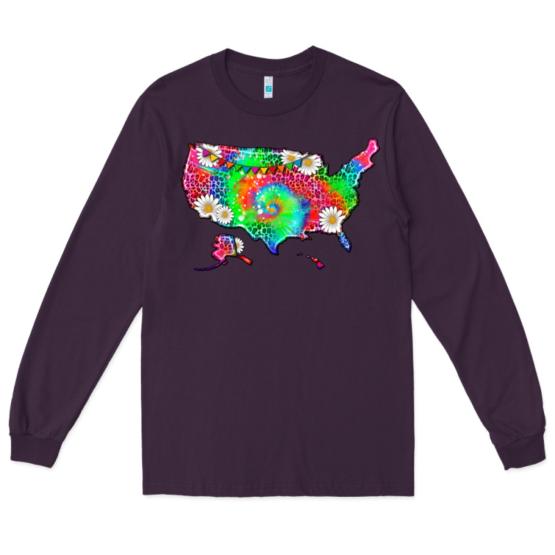 Lgbtq America Map Long Sleeve Tee by HRA Design Shop | Teevron