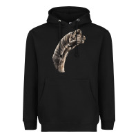 Black brachiosaurus face Heavyweight Hoodie - LillyAllenDesigns