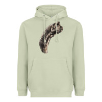 Matcha brachiosaurus face Heavyweight Hoodie - LillyAllenDesigns
