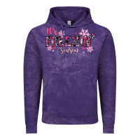 Cloud Purple It's Freezin Season Pink Christmas Vintage Hoodie - RanaPortraitStore