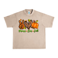 French Oak peace love fall Urban Heavy Tee - Zillion Design Studio