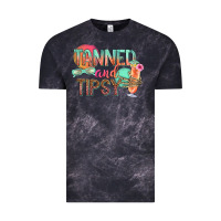 Cloud Black tanned and tipsy Vintage Tee - texasbilliewilder