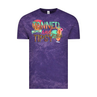 Cloud Purple tanned and tipsy Vintage Tee - texasbilliewilder