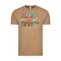 Vintage Coffee tanned and tipsy Vintage Tee - texasbilliewilder