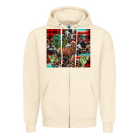 Sandshell christmas reinder Zipper Hoodie - JahusDesignShop