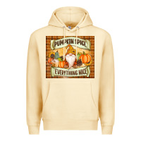 Pina Colada Pumpkin Spice Everything Nice Gnome Premium Hoodie - MaliasSmallBusiness