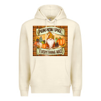 Sandshell Pumpkin Spice Everything Nice Gnome Premium Hoodie - MaliasSmallBusiness