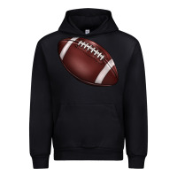 Black football Urban Hoodie - BarkalooDesign