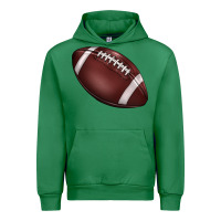 Emerald football Urban Hoodie - BarkalooDesign