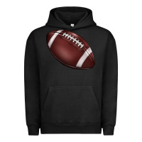 Pigment Black football Urban Hoodie - BarkalooDesign
