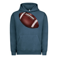 Pigment Midnight Navy football Urban Hoodie - BarkalooDesign