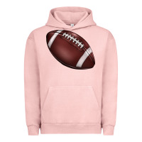 Pigment Salmon football Urban Hoodie - BarkalooDesign