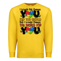 Lemon ı would not change you autism Premium Sweatshirt - MaliasSmallBusiness