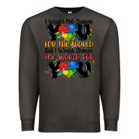 Smoke ı would not change you autism Premium Sweatshirt - MaliasSmallBusiness