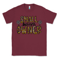 Burgundy small business owner Classic Tee - CowhideDigitalArt