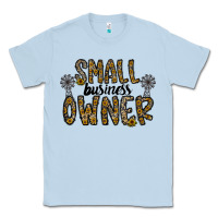 Dusty Blue small business owner Classic Tee - CowhideDigitalArt