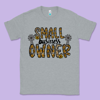 Small Business Owner Classic Tee Designed By Cowhidedigitalart