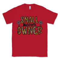 Red small business owner Classic Tee - CowhideDigitalArt