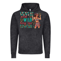 Vintage Black wanted and wild long live cowgirls Vintage Hoodie - texasbilliewilder