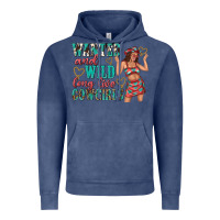 Vintage Denim wanted and wild long live cowgirls Vintage Hoodie - texasbilliewilder