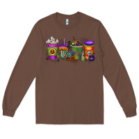 Chestnut Halloween Coffee Drink Long Sleeve Tee - RacoonDesign