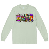 Matcha Halloween Coffee Drink Long Sleeve Tee - RacoonDesign