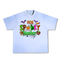 Grape Ice one spooky teacher Urban Heavy Tee - Zillion Design Studio