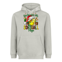 Moon Dust Santa's Favorite Softball player Heavyweight Hoodie - NancyCooperArtShop