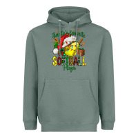 Sage Santa's Favorite Softball player Heavyweight Hoodie - NancyCooperArtShop
