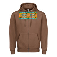Chestnut Blessed mama Zipper Hoodie - Artiststas