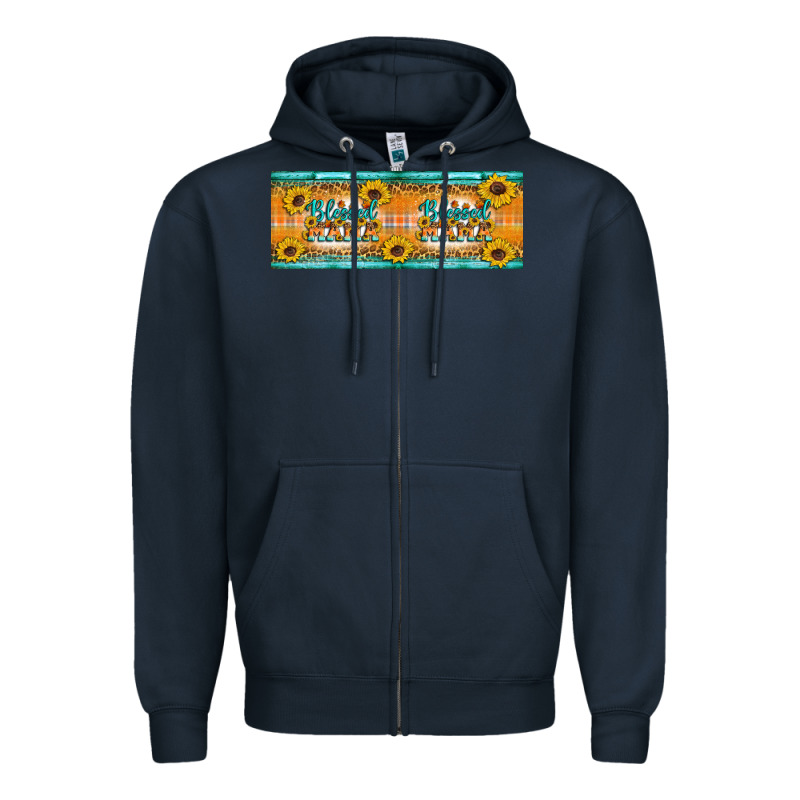 Blessed Mama Zipper Hoodie by Artiststas | Teevron