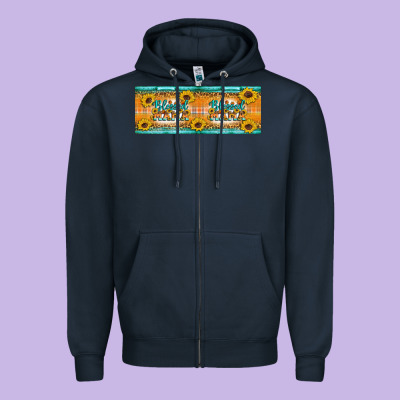 Blessed Mama Zipper Hoodie Designed By Artiststas