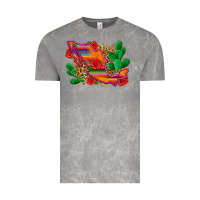 Cloud Rock mexico map Vintage Tee - Zillion Design Studio