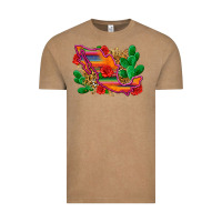 Vintage Coffee mexico map Vintage Tee - Zillion Design Studio