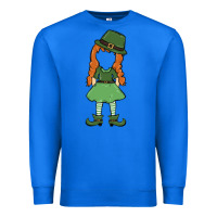 True Royal leprechaun girl faceless Premium Sweatshirt - MaliasSmallBusiness