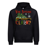 Black you serious clark christmas vacation car Urban Hoodie - Jasminsmagicworld