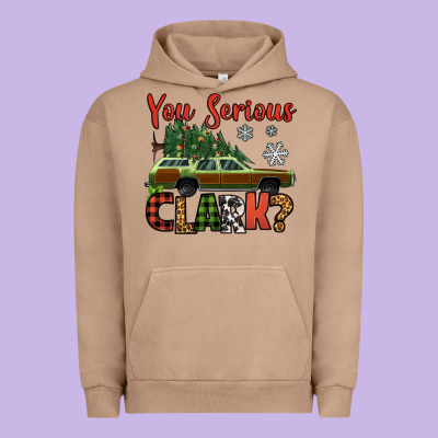 You Serious Clark Christmas Vacation Car Urban Hoodie Designed By Jasminsmagicworld