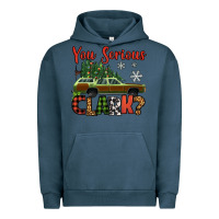 Pigment Midnight Navy you serious clark christmas vacation car Urban Hoodie - Jasminsmagicworld